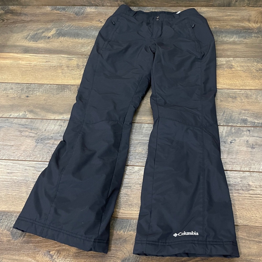 Columbia Snow Pants Womens XS Regular Black Insulated Ski Snowboard Trousers